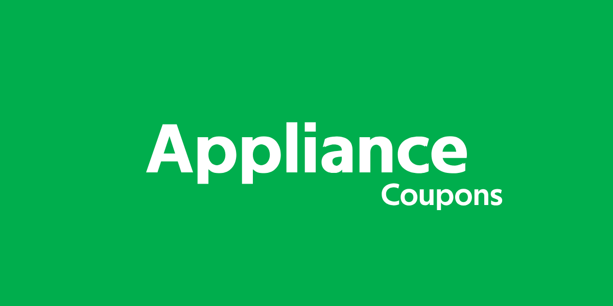 50% Off Appliance Coupons August 2025
