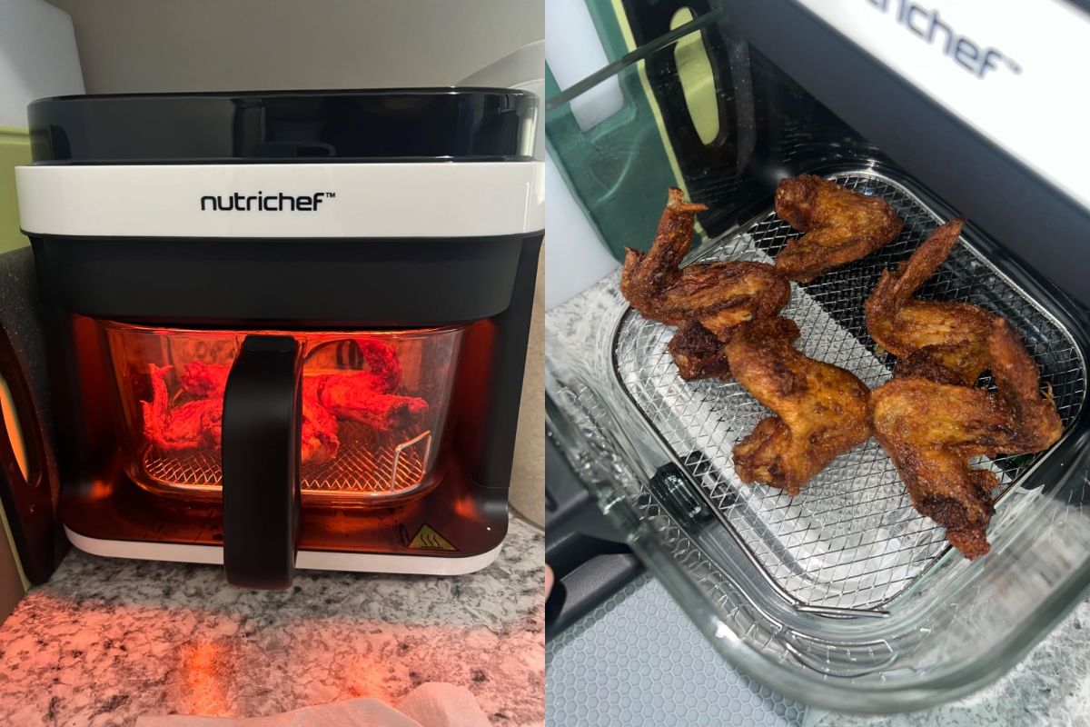 Nutrichef 5.8 Quart Air Fryer Review
